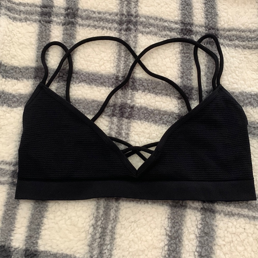 Women’s Black Bralette Top